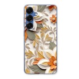 Husa pentru samsung galaxy s25 plus, atasare magnetica, 3d flower medley 3