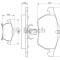 Set placute frana,frana disc OPEL ASTRA G Hatchback (F48, F08) (1998 - 2009) BOSCH 0 986 424 488