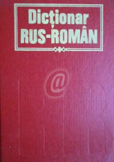 Dictionar rus-roman (1992) foto