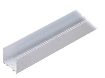 Profil Aluminiu Vario 2m pentru Module LED Albă foto