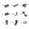 Set jgheaburi grafit 10m, Sistem 75