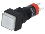 Comutator apăsare 2 poziții SPDT 0,5A 250V IP40