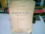 AMINTIRI. PATRUZECI DE ANI DE TEATRU - PETRE I. STURDZA (PREMIUL II, AN SCOLAR 1940-1941)