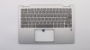 Carcasa superioara palmrest Laptop, Lenovo, Yoga 730-13IWL Type 81JR, 5CB0Q95936, AM279000F20R, argintie, iluminata, layout US