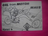 HOPCT 15099 MOTOR MAUS KANAL 4 -GERMANIA--CARTE POSTALA RADIO AMATOR / RADIOAMATORI CARICATURA -CIRCULATA