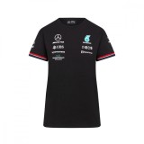 Mercedes AMG Petronas tricou de dama team black F1 Team 2022 - L, Stichd