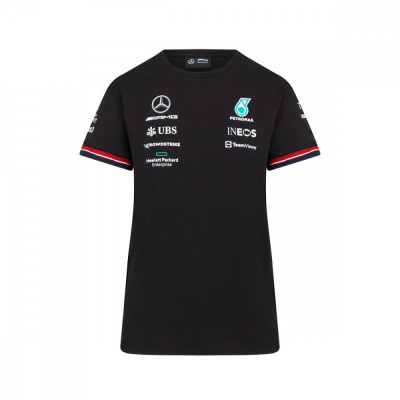 Mercedes AMG Petronas tricou de dama team black F1 Team 2022 - L foto