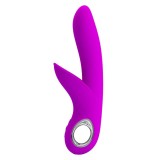 Carol - Vibrator iepuraș, fuxia, 16.5 cm