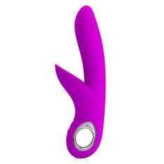 Carol - Vibrator iepuraș, fuxia, 16.5 cm