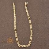 Bratara Titan , 20 cm placata aur 18K Brazilia cu stanta