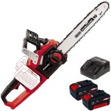 Einhell GE-LC 36/35 Li PXC + Twinpack + 4514095 - Drujba 35 cm 15 m/s + Set 2 acumulatori si incarcator Li-Ion 18 V 4 Ah