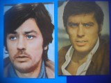HOPCT LOT NR 1230 ALAIN DELON-ACTORI/ARTISTI-2 CARTI POSTALE-NECIRCULATE