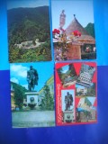 HOPCT LOT 2429 BAILE HERCULANE -JUD CARAS SEVERIN-4 CARTI POSTALE-NECIRCULATE, Necirculata, Printata, Caras-Severin