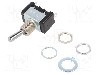 Intrerupator basculant, 2 pozitii, mod comutare ON-ON, SPST, Nidec Copal Electronics - ET120A12-Z