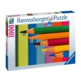 Cumpara ieftin Puzzle Ravensburger - Creioane colorate, 1000 piese