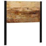 Cumpara ieftin Tablie de pat 100 cm lemn masiv de mango si fier