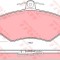 Set placute frana,frana disc VW PASSAT (3A2, 35I) (1988 - 1997) TRW GDB430