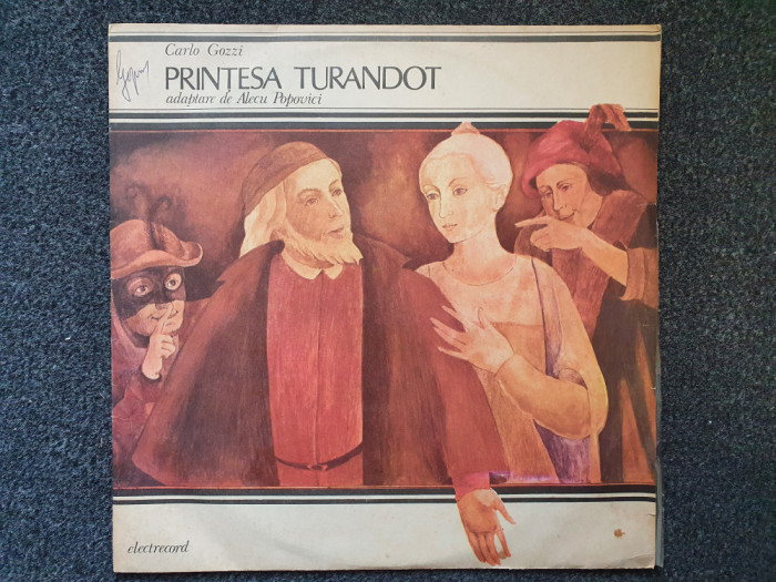 PRINTESA TURANDOT - Carlo Gozzi (DISC VINIL)