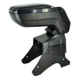 Cotiera Universala Premium Black Automotive TrustedCars, Reglabila, 2 Buzunare, Culisabila, Accesorii Prindere Incluse