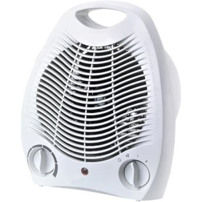 Aeroterma portabila, FOXMAG24, protectie la supraincalzire, cu ventilator si 2 trepte de viteza, 1000W si 2000W, alb foto