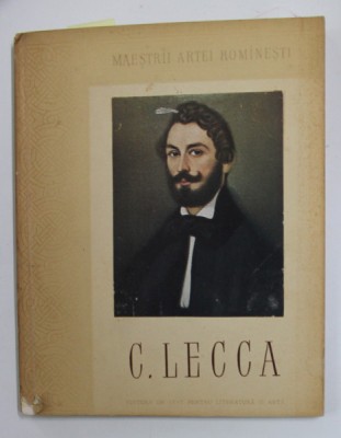 C. LECCA de JACK BRUTARU , 1956 , DEDICATIE * foto