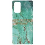 Husă Samsung Galaxy Note 20, TPU Matte Gold, Design 01, Premium