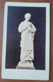 Fotografie tip CDV, sculptura Inocenta