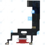 Conector de &icirc;ncărcare flex roșu pentru iPhone Xr