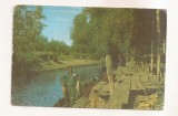 RF185 - Carte Postala - Delta Dunarii. La cherhana, circulata 1978