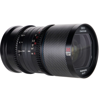 Obiectiv Full Frame Sirui 35mm T2.9 Anamorphic Saturn E35B 1.6x din carbon pentru Sony E-Mount foto