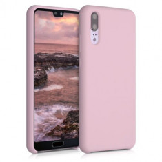 Husa pentru Huawei P20, Silicon, Rose Gold, 45689.156