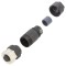 Conector M12 mamă IP67 pe cablu