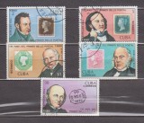 A12 S3 6 - Timbre foarte vechi - Cuba - personalitati, Oameni, Stampilat