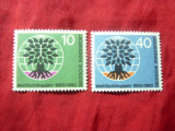 Serie RFG 1960 - Natura , 2 valori, Nestampilat