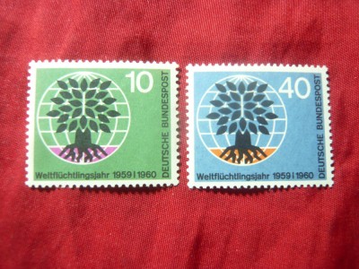 Serie RFG 1960 - Natura , 2 valori foto