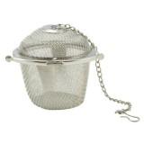 Bila pentru condimente / infuzor de ceai din inox 8,5 cm &ndash; pentru ceai, vin fiert si supe Handy KitchenServ
