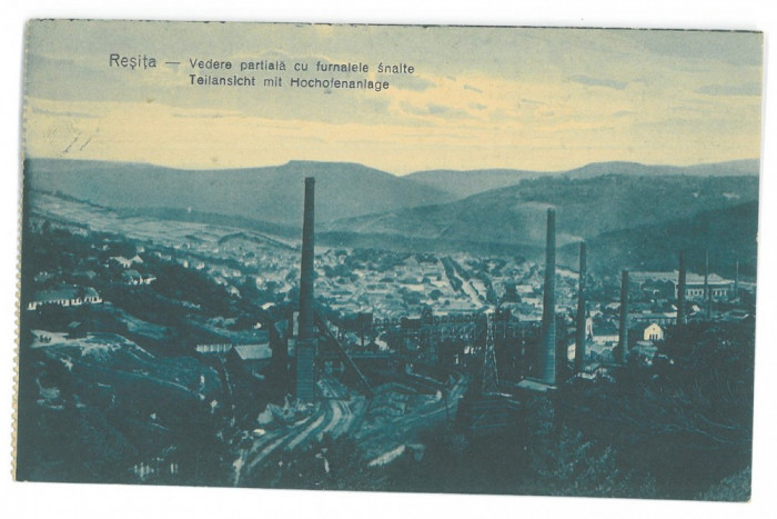 4927 - RESITA, Caras-Severin, Romania - old postcard - unused