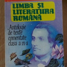 Limba si literatura romana Antologie de texte comentate clasa a 6 a Maria Boatca,Silvestru Boatca