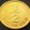 Moneda exotica 1/2 SOL DE ORO - PERU, anul 1976 * Cod 1160