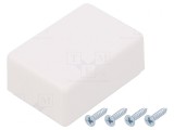 Carcasă Universală ABS Albă 27x39x18mm