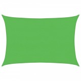 Cumpara ieftin Panza parasolar, verde deschis, 5x6 m, HDPE, 160 g/m&sup2;