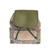 Rucsac verde cu snur
