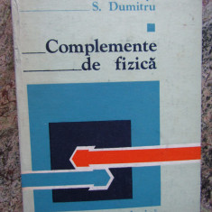 COMPLEMENTE DE FIZICA VOL.1-I. INTA, S. DUMITRU