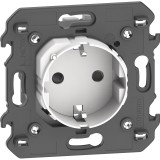 Priza schuko standard german conectata 2M 16A Living Now Bticino alb KW4141AC
