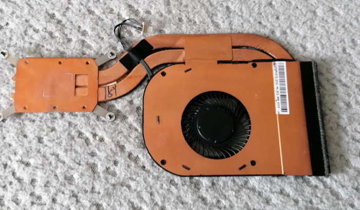 Cooler si Radiator Fan Heatsink ThinkPad X1 Carbon 6th, FRU 01YR204