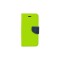Husa Pentru ALCATEL Idol 4 - Leather Fancy TSS, Verde