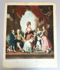 Sir Joshua Reynolds &quot;The Marlborough Family&quot; mezzotinta sec 19, Istorice, Cerneala, Altul
