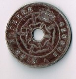 Moneda 1 penny 1936 - Southern Rhodesia