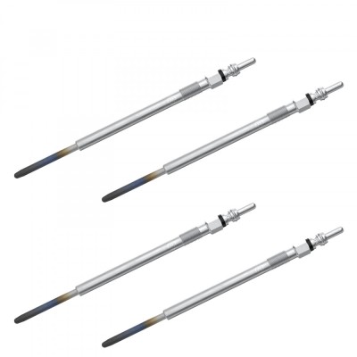 Set 4 bujii incandescente Bosch pentru Citroen Jumper II, Fiat Ducato, Iveco Daily, Peugeot Boxer foto