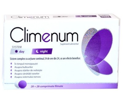 Climenum Zdrovit 28cpr Zi + 28cpr Noapte foto